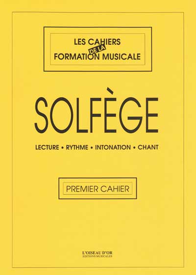 Cahier de Formation Musicale 1